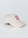 Aloha Hotel Dad Cap Cream