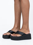 Crawley Sandals Black