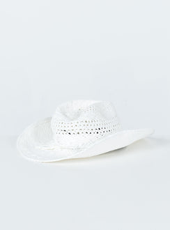 Yeehah Hat White