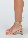 The Calile Heels Beige