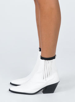 Billini Ezra Western Boot White