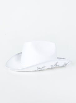 Headline Cowboy Hat White