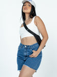 The Lara Denim Shorts Dark Wash Denim