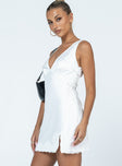 product Princess Polly Asymmetric Neckline  Athenia Mini Dress White