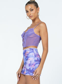 product Pattie Mesh Mini Skirt Princess Polly  Mini Skirts 