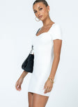 product Princess Polly Square Neck  Ellisen Mini Dress White