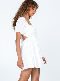 product Princess Polly Scoop Neck Scoop Neck  Ethan Mini Dress White