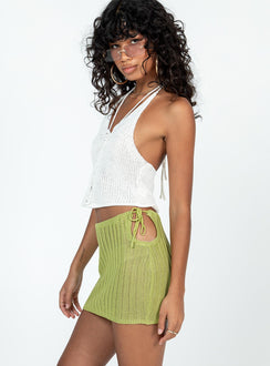 product Motel Juna Skirt Lime Princess Polly  Mini Skirts 