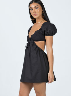 product Princess Polly Crew Neck  Elizer Mini Dress Black