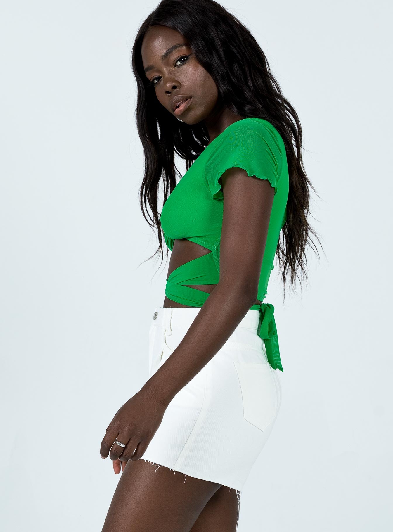 Tamarama Shorts White