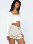 Elise Shorts Beige