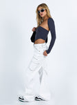 product Princess Polly High Waisted  Miami Vice Pants White