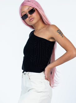 product Princess Polly Sleeveless High Neck  Ethan Top Black