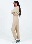 product Princess Polly  Waite Knit Pants Beige