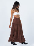 product Miriah Maxi Skirt Brown Princess Polly  Maxi 