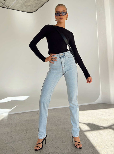 product Princess Polly High Waisted  Manresa Denim Jeans