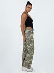 Princess Polly mid-rise  Ravenslea Cargo Pants Light Camouflage