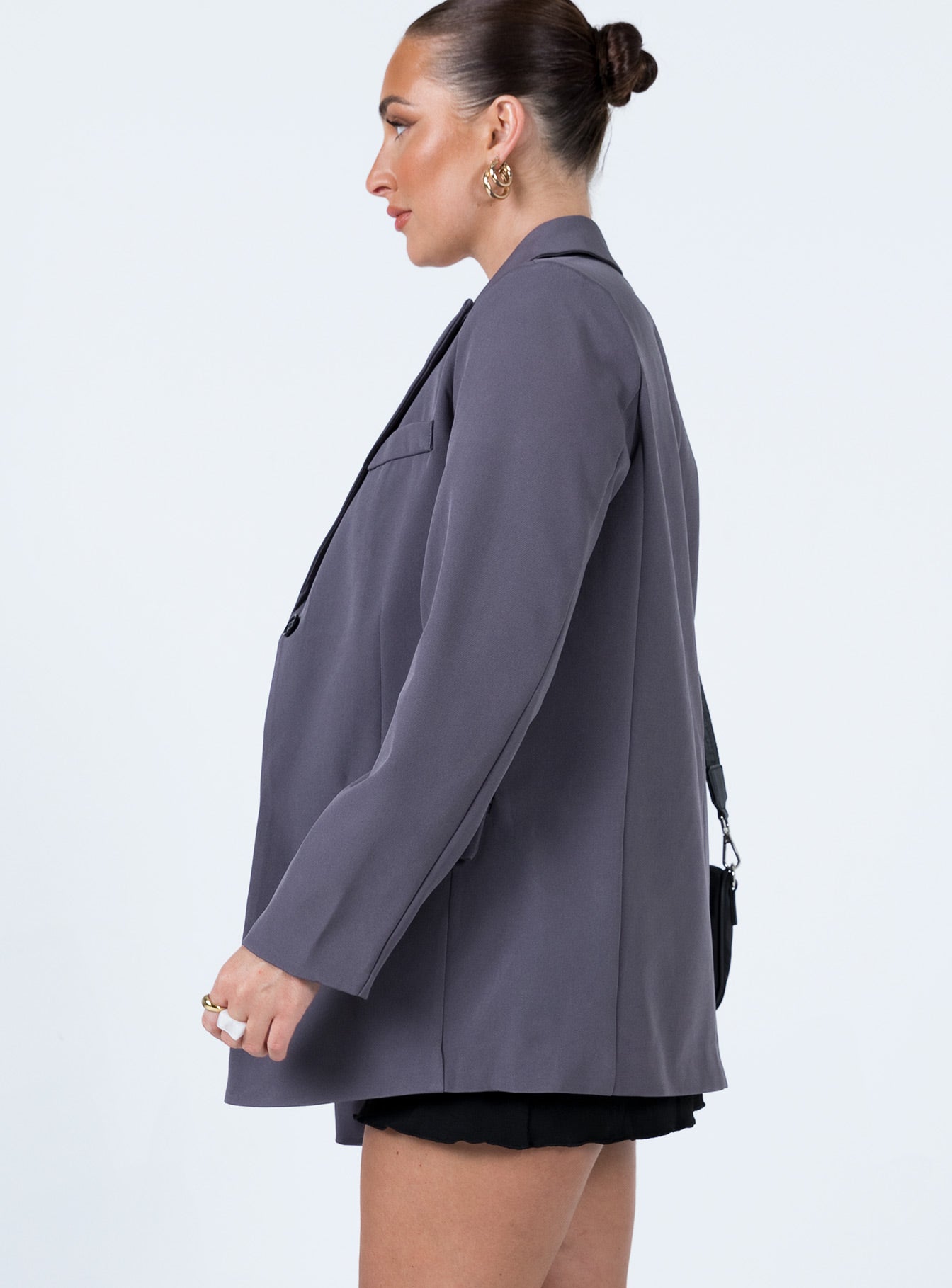 Talisa Oversized Blazer Grey