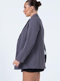 Talisa Oversized Blazer Grey