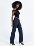 product Princess Polly  Archette Pant Navy Pinstripe