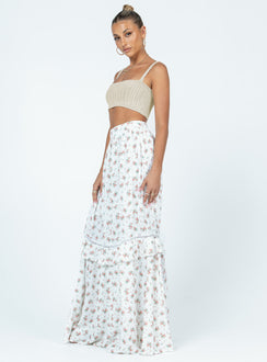 product Fowler Maxi Skirt White Princess Polly  Maxi 