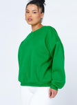 Charlotte Crewneck Sweatshirt Green