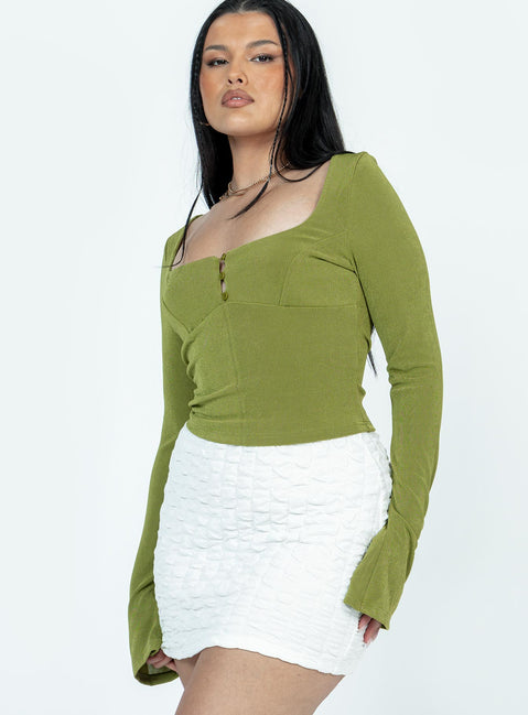 product Cadence Mini Skirt White Princess Polly  Mini Skirts 