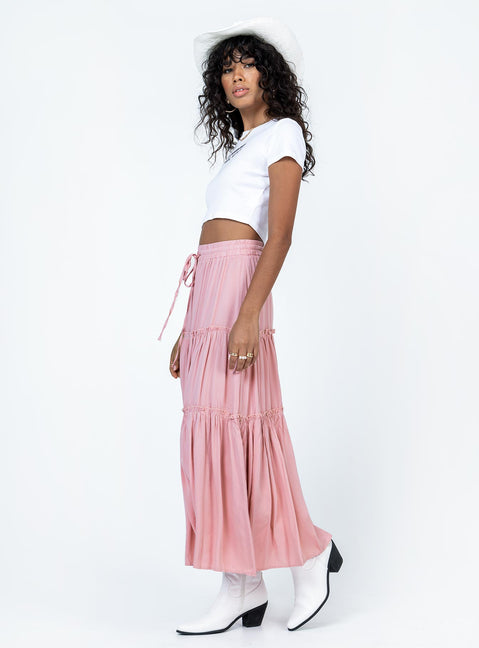 product Tammie Maxi Skirt Pink Princess Polly  Midi Skirts 