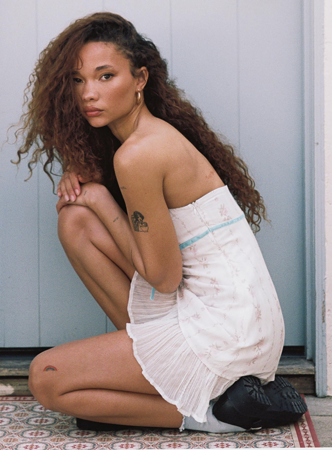 【新品未使用タグ付き】Odette Lace Mini Dress Sサイズ Odette Lace Mini Dress Sサイズ