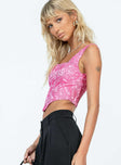 Day Dreaming Top Pink