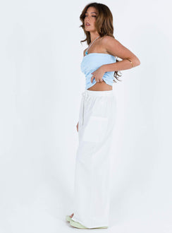 product Princess Polly High Waisted Pants  Brunie Pants White Petite