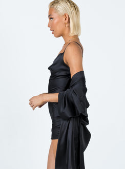 Rise And Shine Dressing Gown Dress Set Black