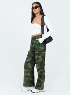 product Princess Polly  Archer Pants Camouflage