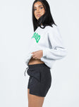 Shorts Windbreaker material Elasticated waistband with drawstring Twin hip pockets