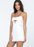 product Princess Polly Square Neck  Arison Mini Dress White