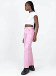 product Princess Polly  Adelaide Cargo Jeans Pink