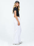 product Princess Polly  Snow Parachute Pants White