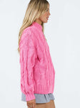 Jendi Sweater Pink Princess Polly  long 