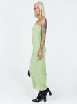 product Princess Polly Crew Neck  Sakina Maxi Dress Green