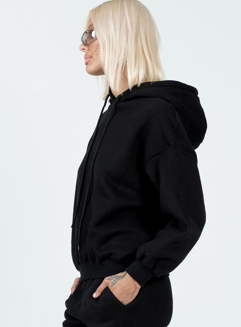 Lilly Butterfly Hoodie Black Princess Polly  regular 