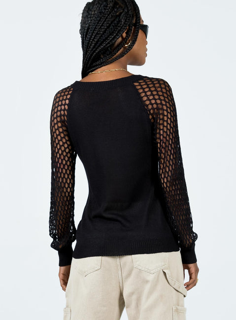 Schofield Sweater Black Princess Polly  regular 