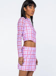 Alana Long Sleeve Set Pink / Purple