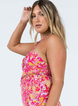 side view of model wearing Princess Polly Jayda Top Multi 