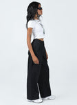 product Princess Polly  Mertyl Asymmetric Pants Black