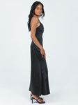 Princess Polly Scoop Neck  Carol Maxi Dress Black