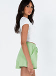 Kahlil Shorts Green Princess Polly high-rise 