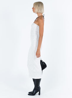 product Princess Polly Asymmetric Neckline  Lasance Maxi Dress White