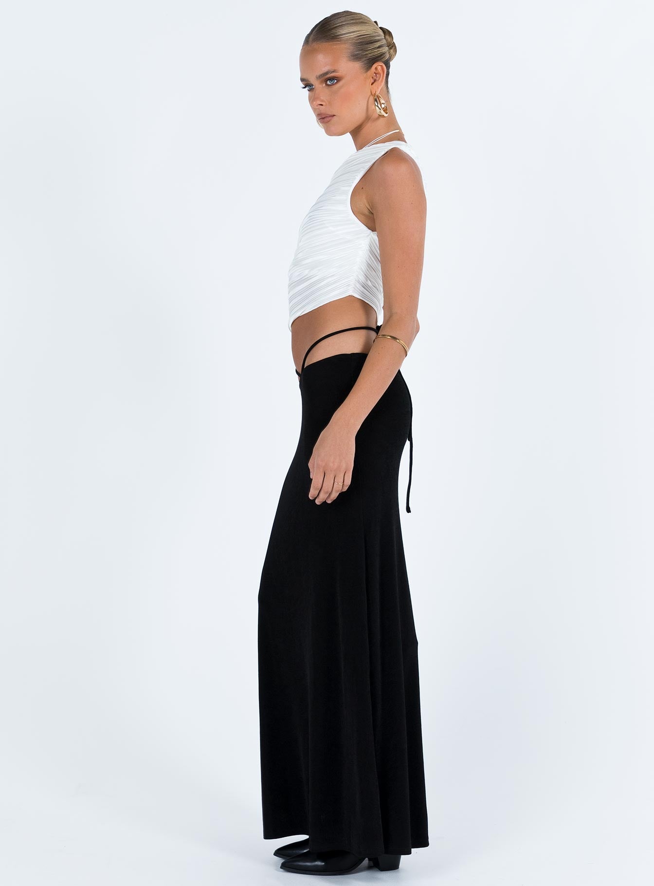 product Maisie Maxi Skirt Black Princess Polly  Maxi 
