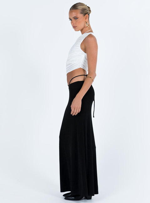 product Maisie Maxi Skirt Black Princess Polly  Maxi 