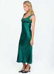 product Princess Polly Crew Neck  Girls Club Midi Dress Emerald